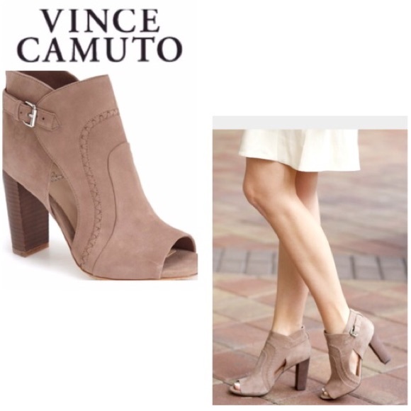 Vince Camuto Shoes - Vince Camuto Conley Open Toe Bootie